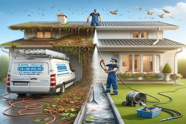 PEST CONTROL CHESHUNT, Hertfordshire. Services: Gutter Cleaning. Maintain a Pest-Free Environment and Ensure Proper Drainage with Professional Gutter Cleaning Services in Cheshunt